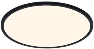 LED Plafonniere Oja 42 zwart 24W 3000K/ 4000K 42cm