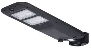 LED Solar Straatlamp 14W 6000K zwart + schemerschakelaar