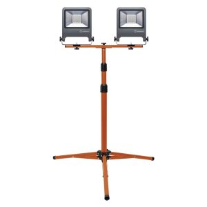LED Bouwlampen 2x50W op tripod statief 4000K IP65