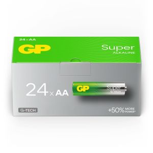 GP Super Alkaline batterij AA doos(24)