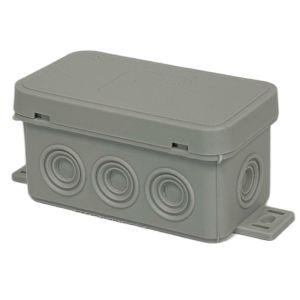 Kabeldoos IP54 grijs smal 80x45x41mm