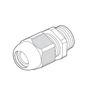 Wartel PVC M20 grijs IP68 per stuk