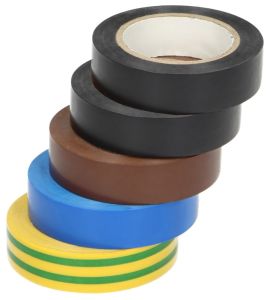 Isolatietape PVC 19mm set a 5 rollen 20m