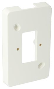 P25-K25 2-voudig montageplaat wit Attema MZ25