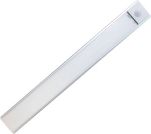 LED kastlamp 5w 20cm met sensor oplaadbaar zilver CCT