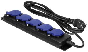 SWD TCD zwart IP44 H05 3x1,5qmm 3m 5V met klep