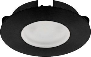 Lagos XPG LED-meubelspot warm wit 2700K 90gr ZWART