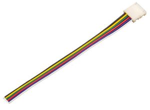 RGB-CCT Quick aansluitstuk 6pin 12mm met 15cm draad