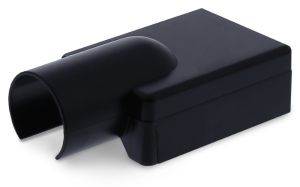 Canalit Systeem25 verloopmof 16mm voor 25x13mm zwart