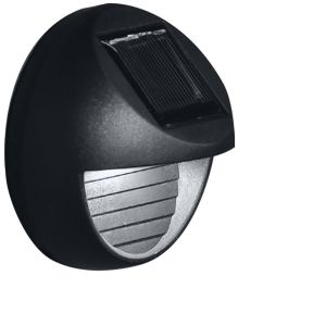 LED Solar wandlamp 8cm set a 2 stuks warmwit