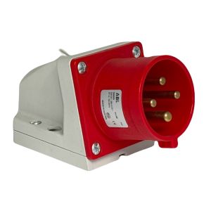 CEE 4P/32A/400V opb wcd rood met pennen