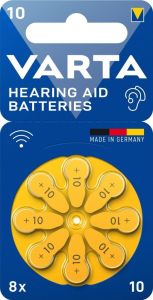 Varta gehoor batterij V10 blister(8)