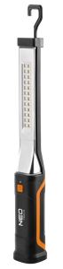 LED looplamp oplaadbaar oranje 365mm + haak