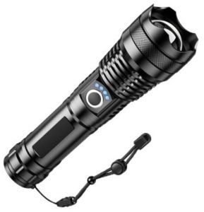 Technik LED zaklamp P26 oplaadbaar zoom 1000 lumen