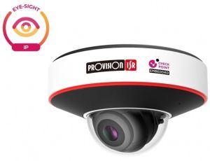 IP Camera dome 4Mpix 12V IR-led 2.8mm mini