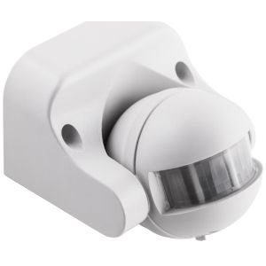 Bewegingsmelder IR opbouw wand 180 graden IP44 kantelbaar wit