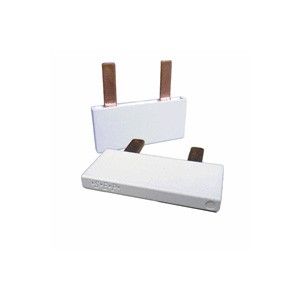 Kamrail 1 fase 2pol. 17,8mm grijs