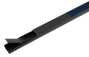 Canalit Systeem25 kabelgoot 25x13mm 2m zwart