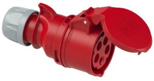 CEE 5P/16A/400V contra rood