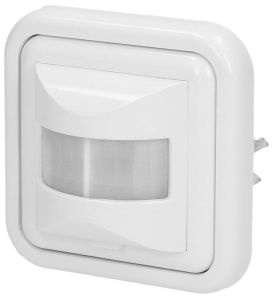 Bewegingsmelder IR inbouw wand wit - 2/3 draads