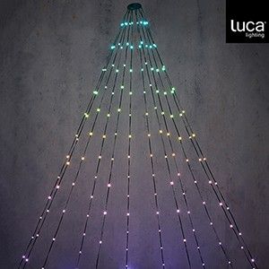 Kerstboom design 16 strengen 240LEDS multicolour