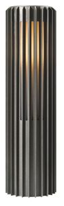 Paallamp Aludra E27 zilver antractiet IP54 45cm