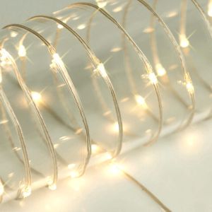 Softwire batterij strengverlichting 80 LEDS warm wit 4m