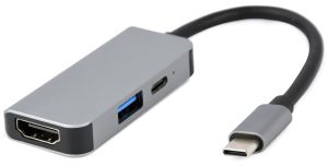 USB-C 3-in-1 multi adapter USB-C dock 3-voudig