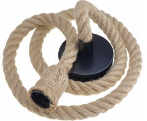 Hennep touw met E27 fitting lengte 150cm