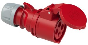 CEE 4P/32A/400V contra rood