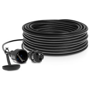 Verlengsnoer rubber 3x1,5qmm 10m