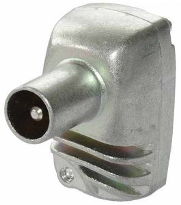 IEC-connector male haaks