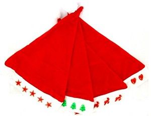 Kerstmuts met lampjes