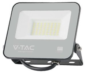 V-TAC LED Bouwlamp 30W 3000K zwart - Slimline Pro