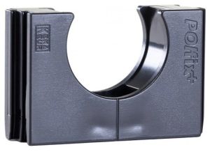 Klembeugel PVC 3/4 (19mm) koppelbaar zwart per stuk