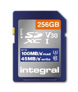 SD geheugenkaart V30 256GB