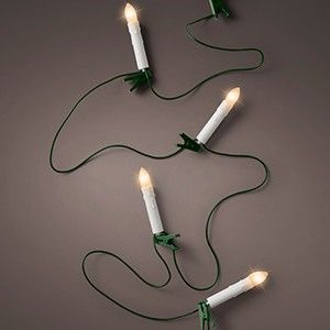 Kaarsverlichting 30 lamps warm wit 900cm voor binnen