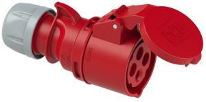 CEE 4P/16A/400V contra rood