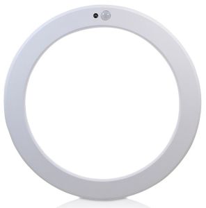 LED panel downlighter 10-18W 3000K dimbaar wit + PIR-sensor