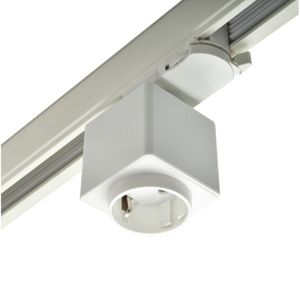 Rail 3-fase stopcontact 16A wit
