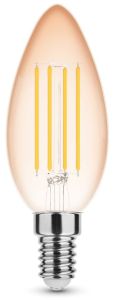 Modee LED kaars E14 4-33W 1800K filament amber