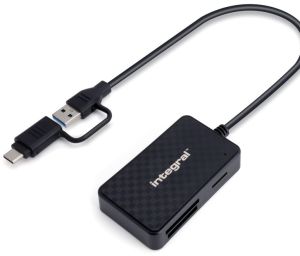 USB + USB-C Geheugenkaartlezer alles in 1