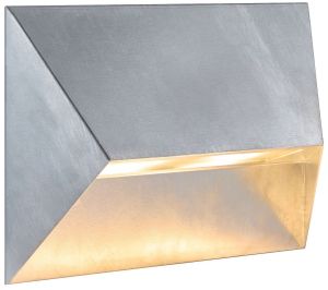 Wandlamp Pontio 27 2x GU10 verzinkt IP44