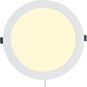 LED panel downlight 12W wit 4000K BASIC Ø175mm