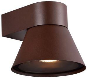Wandlamp Kyklop Cone GU10 roest IP54