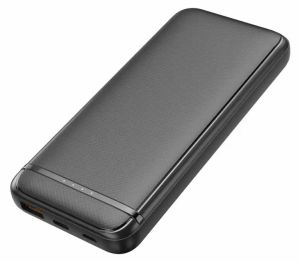Powerbank 10.000mA zwart + led indicatie + 20W snelladen