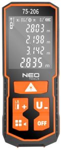 Laserafstandsmeter 100m digitaal IP54