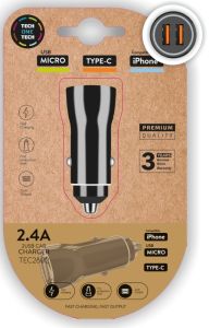 USB autolader dubbel 12V-24V