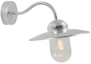 Wandlamp Luxembourg E27 verzinkt IP54