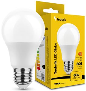 Technik LED GLS E27 8,8W 2700K A60 mat